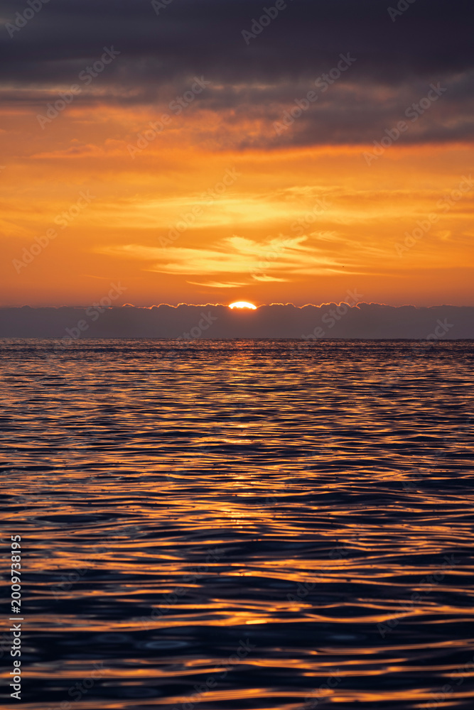 Fototapeta premium lever de soleil