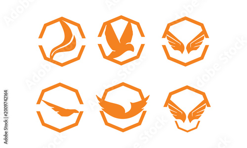 Animal Logo Collection Minimal Line