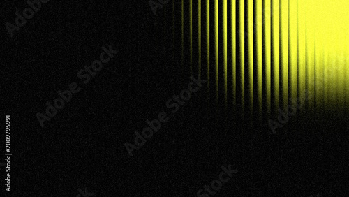 Abstract grainy background in bright yellow, gold, and mustard hues with vertical ribbed glass for modern corporate digital screens and monitors.