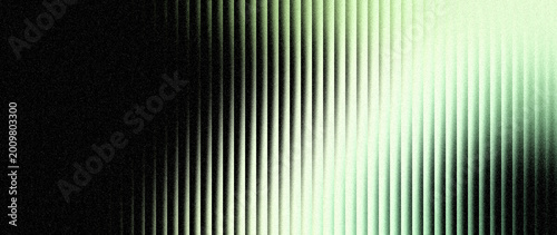 Canvas-taulu Abstract pale green, mint, and celadon background featuring vertical glass ridges and grainy texture for wide corporate business landing banners