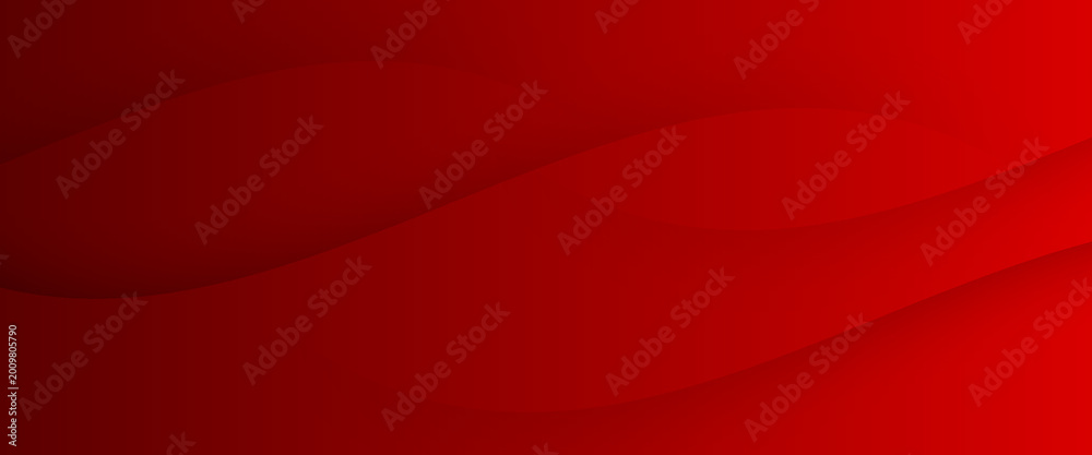 Obraz premium Abstract Dark Red Background with Dynamic Wavy Layers and Diagonal Technology Lines with Connection Dots, Modern Minimalist Design for Corporate Presentation and Web Banner Header