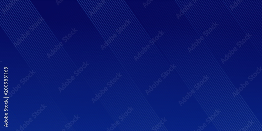 Obraz premium Dark blue gradient lines abstract background. Geometric lines Modern graphic design.