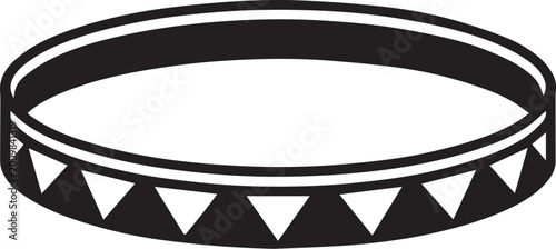 Foto A classic drum graphic, perfect for musical projects