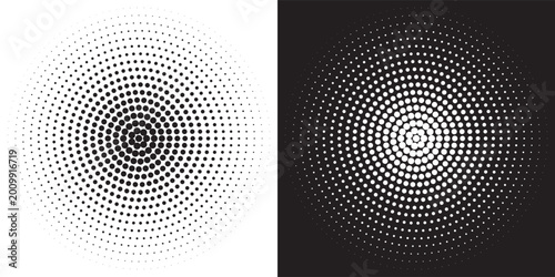 Canvastavla Circle dot frame