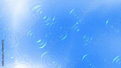 Abstract blue background with transparent water ripple patterns and soft gradient light, creating a fresh calming motion texture for modern digital visual design