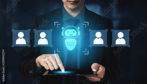 Fotografie AI is selected to replace human employees, illustrating automation and workforce