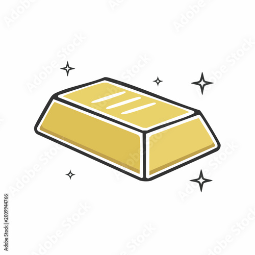 Gold Bar Icon