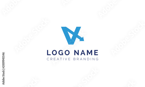 Free Download Abstract v shape arrow logo design for corporate branding with abstract - GFXLoad