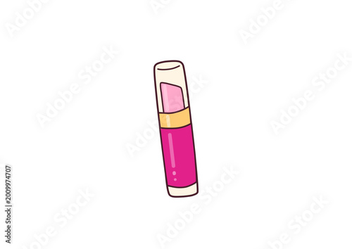 lipstick isolated on white background