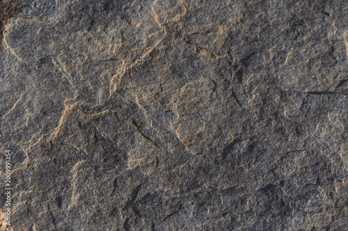 Sunlit Stone Surface Texture with Natural Patterns