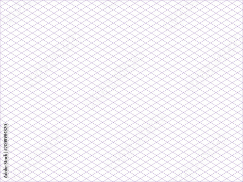 Abstract Diagonal Line Grid Seamless Pattern Minimal Diagonal Grid Pattern Background in Soft Purple on White