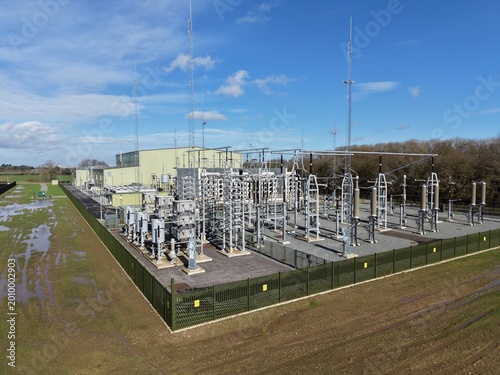 Принти на полотні Dogger Bank Wind Farm converter station, Creyke Beck substation East Yorkshire