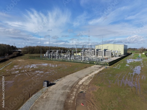 Dogger Bank Wind Farm converter station, Creyke Beck substation East Yorkshire