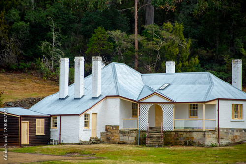 Clerk of Works House in Port Arthur Convict Site - Tasmania