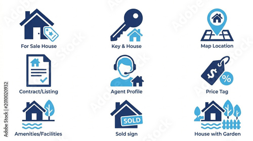 Foto Real Estate Agent House Keys.