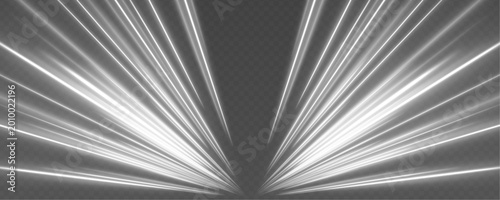 Konstfotografi Futuristic white spiral vortex creates motion corridor effect