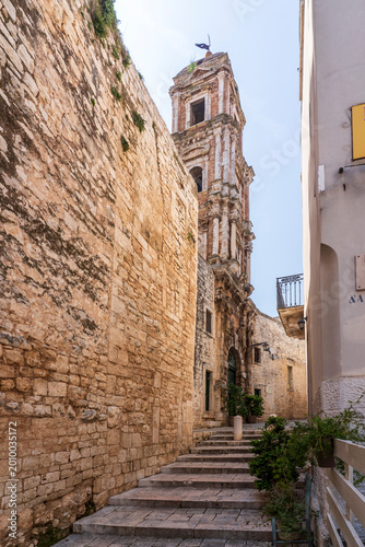 Photos The Conversano Town street view in Puglia Region of Italy