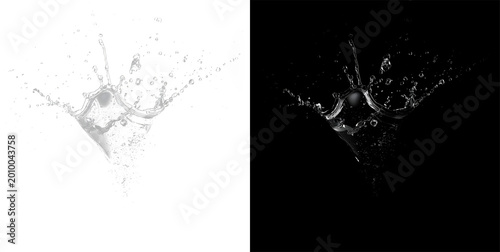 Tableau sur toile Rain drops to overlay on the window, weather, background drops of water rain on