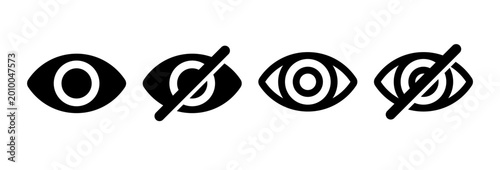 seeing and blind eye icons