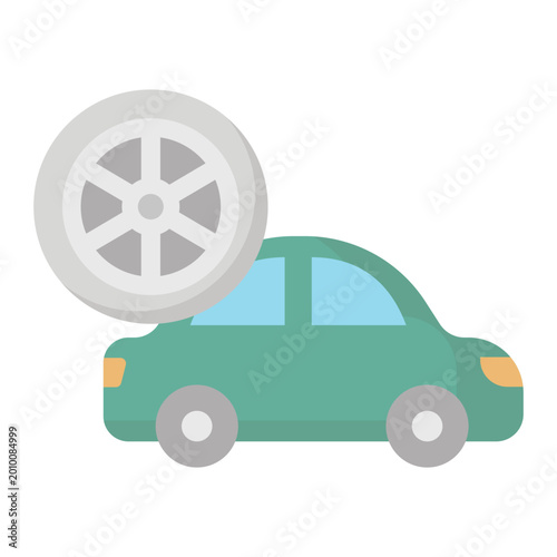  Auto Service Vector Icon which can easily modify or edit