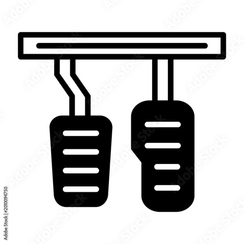 Brake Pedal Icon