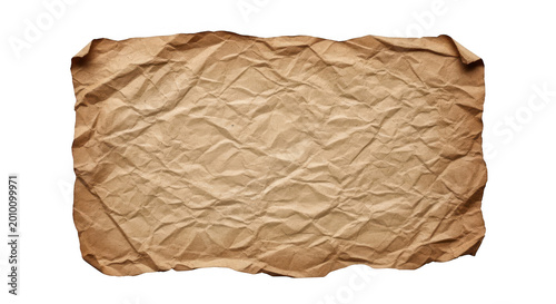 Old parchment paper with aged texture and creases
