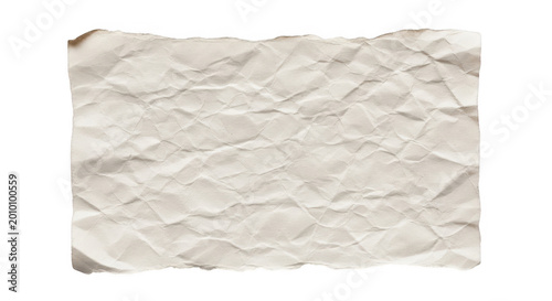 Crumpled old parchment paper with creases and texture