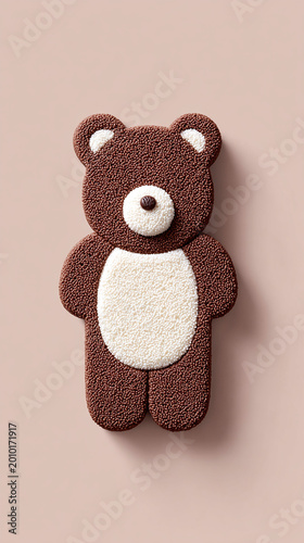 Delightful Chocolate Bear Treat: A Whimsical Snack Perfect for Parties and Kid's Birthdays, Combining Sweetness and Charm in Every Bite