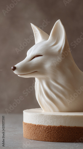 Exquisite Fox Cake Design: A Delicate Blend of Artistry and Culinary Delight for Celebrations and Special Occasions