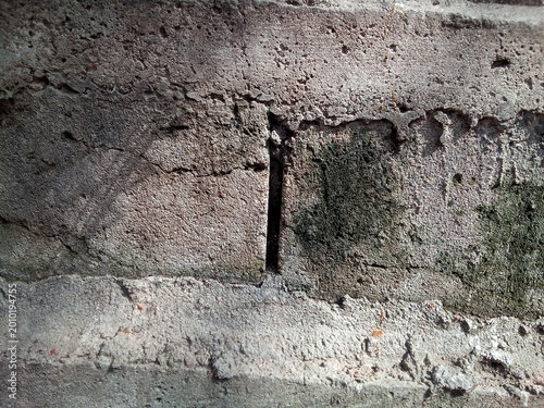 Slika na platnu Rough Concrete Texture Damaged Surface Image
