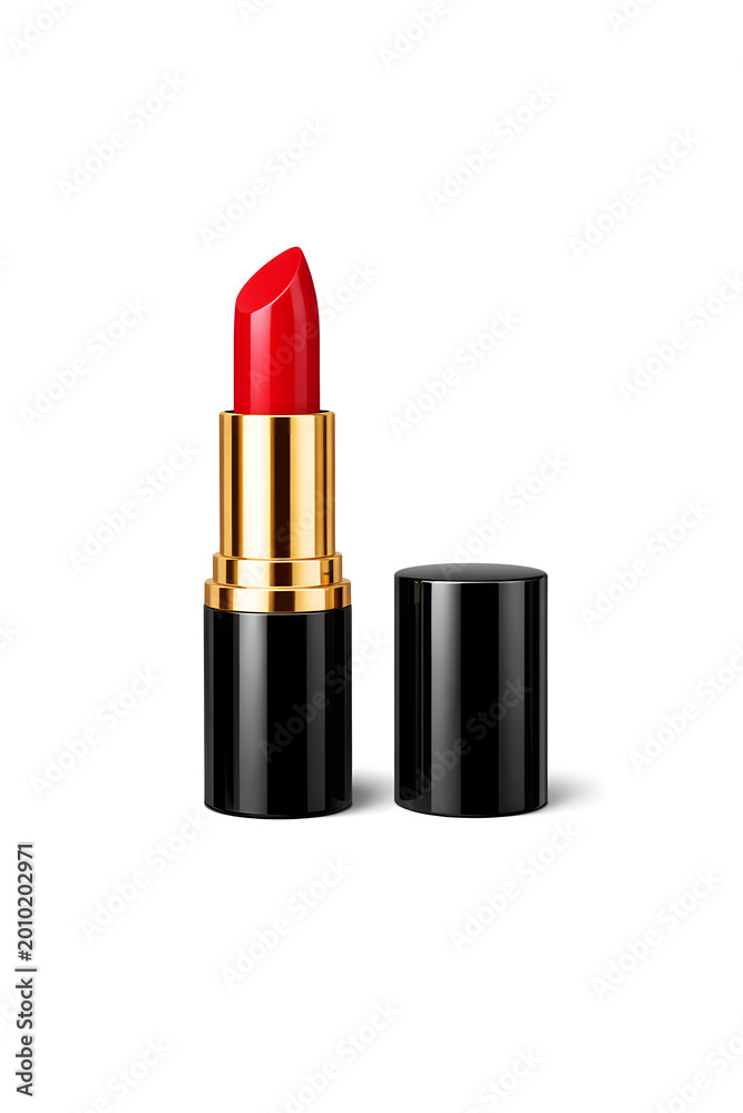 Fototapeta premium lipstick isolated on white background