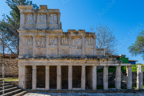 Bild auf Leinwand Ancient Ruins of Aphrodisias in Aydın, Turkey – UNESCO World Heritage Site