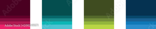 A series of gradient color bars featuring smooth vertical transitions from dark to light tones perfect for UI design and aesthetic backgrounds