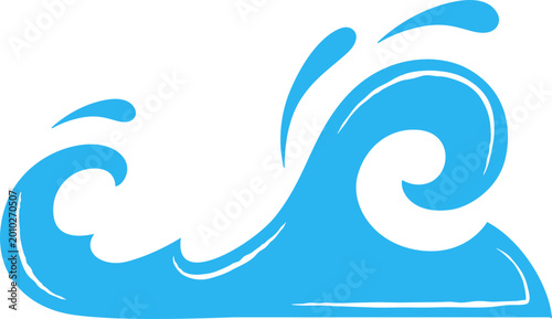 water drops font