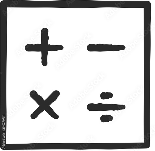 calculator illustration mathematic