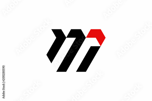 Free Download Letter MT Direction or Arrow Logo  - GFXLoad