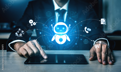 Fotografie AI assistant connects services for automation, support and commerce, linking calls, documents and shopping