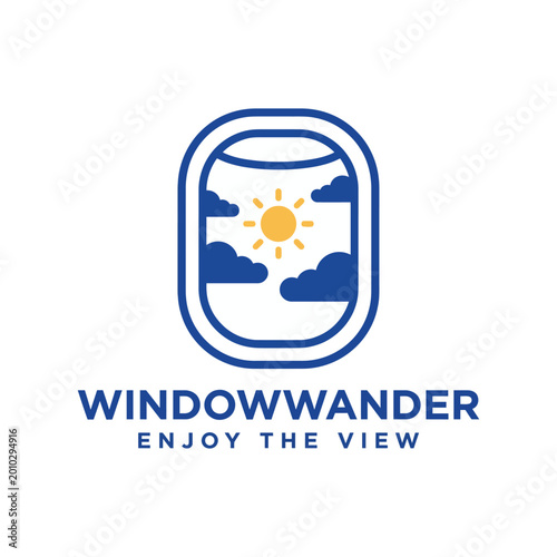 Free Download Window Wander Logo Design Travel. - GFXLoad