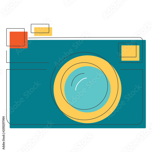 Foto Rangefinder camera icon