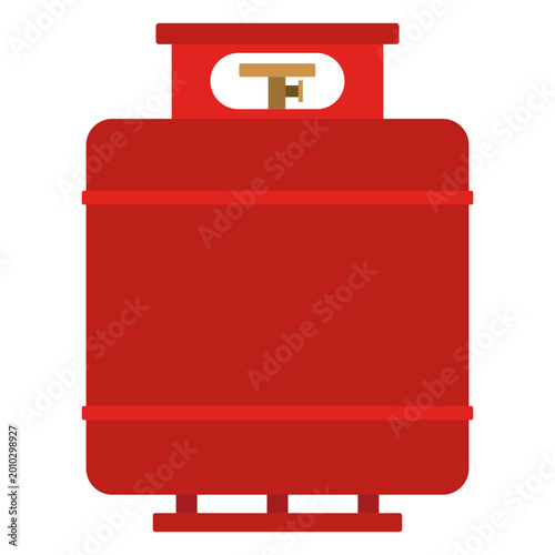 Obraz na płótnie Propane gas tank illustration