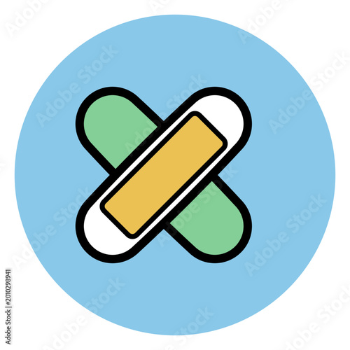 Adhesive bandage icon