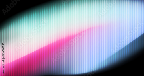 White, Pink and Light Blue Gradient Background With Glass Effect, Futuristic Look, Vertical Blur Vector Illustration.