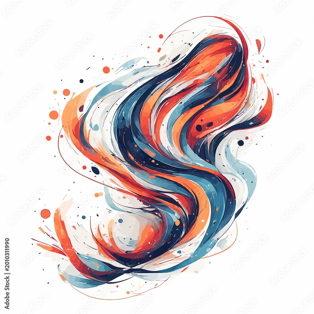 Fototapeta premium Abstract Logo Or Symbol Design Very Cool