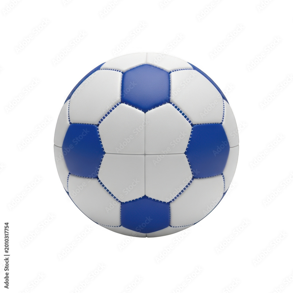 Fototapeta premium Soccer ball isolated on transparent background