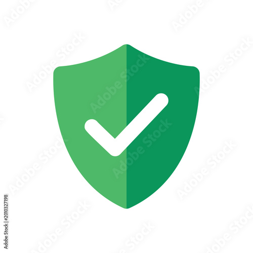 Verified Shield Check Vector Icon