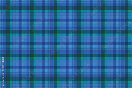 Blue pixelated squares pattern