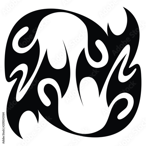 Tatto Tribal Element