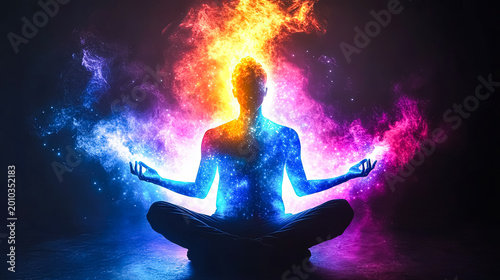 Abstract Healing Meditation Wallpaper