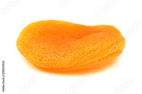 Photos Healty Snack - Dried Apricots isolated on white background