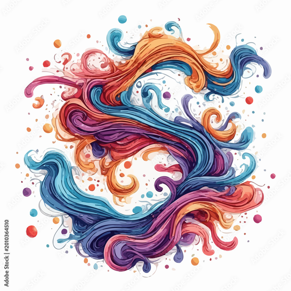 Fototapeta premium Abstract Logo Or Symbol Design Very Cool